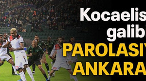 Kocaelispor, galibiyet parolasıyla Ankara’da
